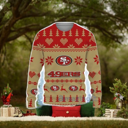 Merry Funny San Francisco 49ers Ugly Christmas Sweater