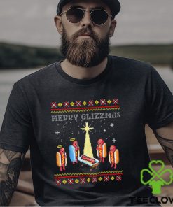 Merry Glizzmas Tacky Funny Merry Christmas Hot Dogs Unisex Sweatshirt 3 Merry Glizzmas Tacky Funny Merry Christmas Hot Dogs Unisex Sweatshirt