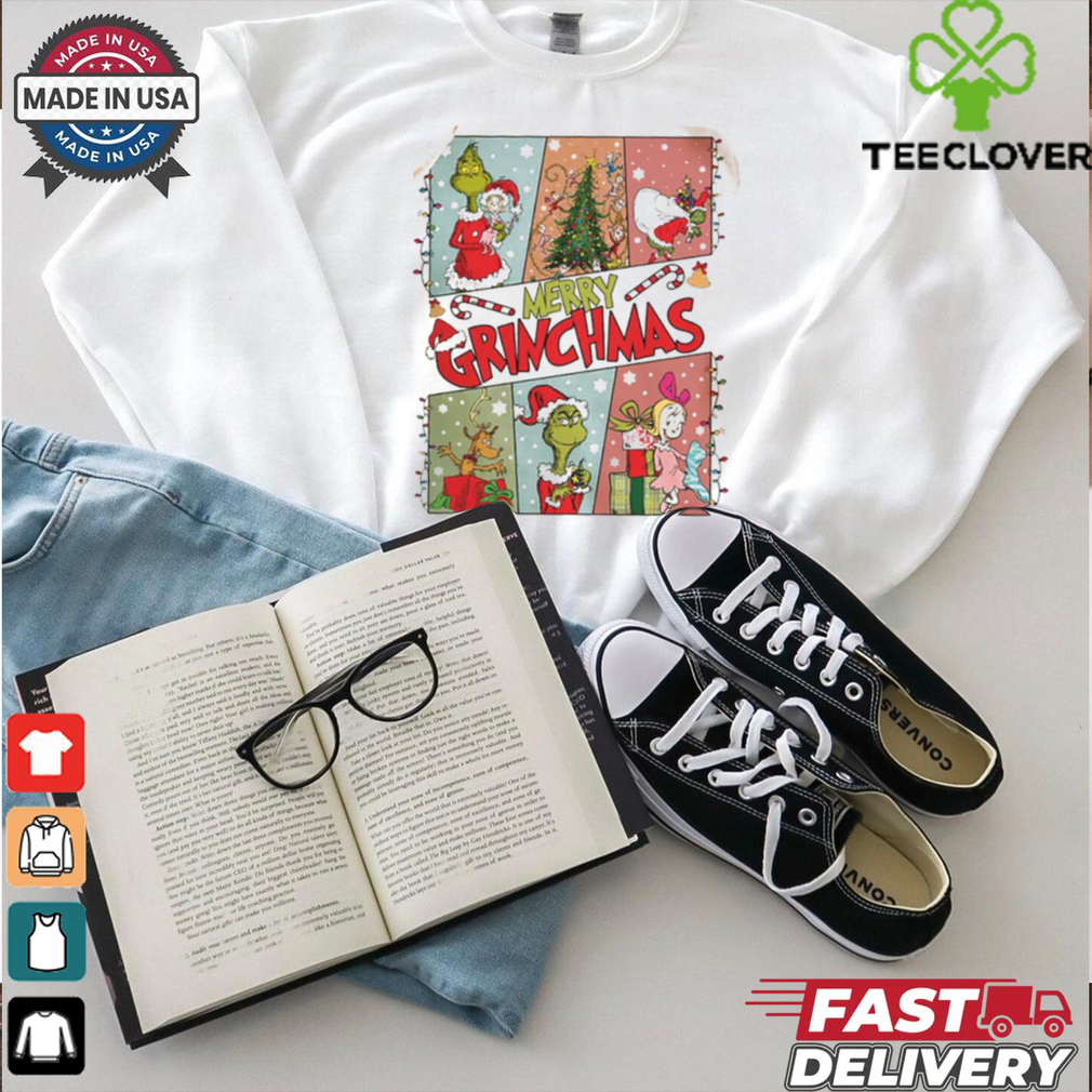 Merry Grinchmas Cartoonish Grinch Shirt Merry Grinchmas Cartoonish Grinch Shirt