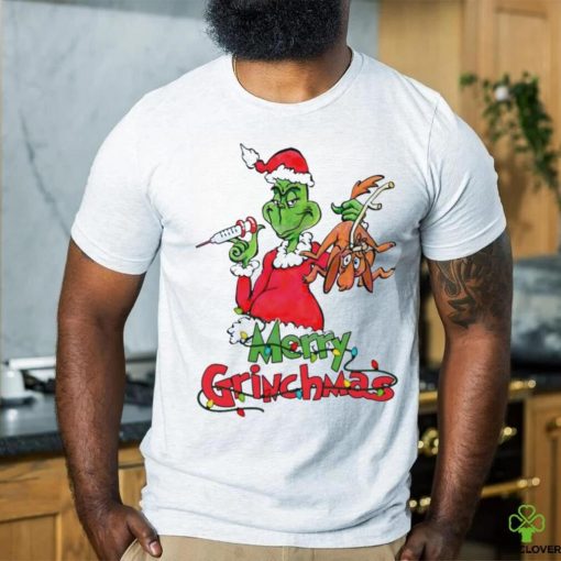 Merry Grinchmas Nurse merry Christmas hoodie, sweater, longsleeve, shirt v-neck, t-shirt