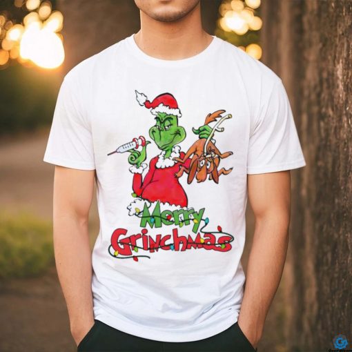 Merry Grinchmas Nurse merry Christmas hoodie, sweater, longsleeve, shirt v-neck, t-shirt