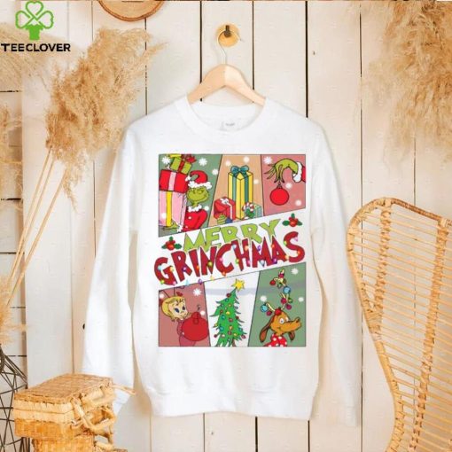 Merry Grinchmas Santa Grinch give Christmas gifts Shirt
