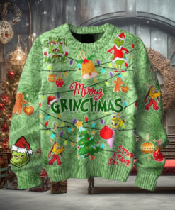 Merry Grinchmas Stink Stank Christmas Ugly Sweater