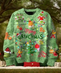 Merry Grinchmas Stink Stank Christmas Ugly Sweater