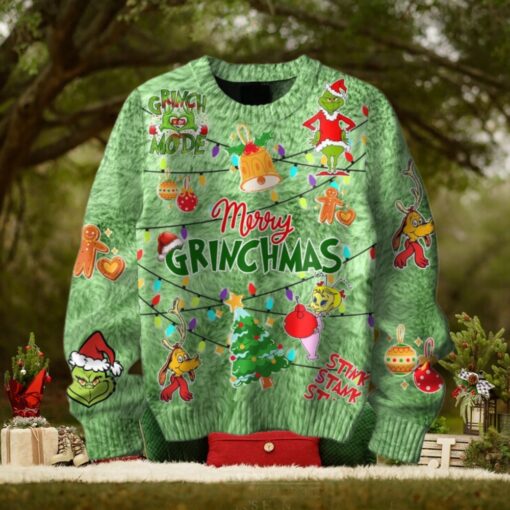 Merry Grinchmas Stink Stank Christmas Ugly Sweater