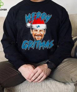 Merry Gritmas Lion Detroit Shirt