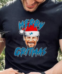 Merry Gritmas Lion Detroit Shirt