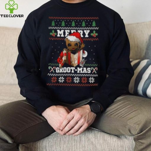 Merry Grootmas Ugly Christmas Shirt  Baby Groot Christmas Shirt