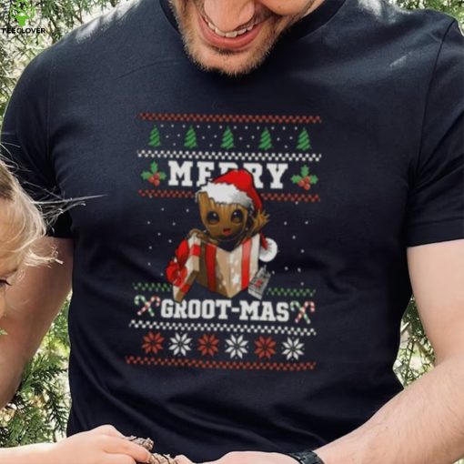 Merry Grootmas Ugly Christmas Shirt  Baby Groot Christmas Shirt