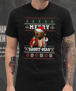 Merry Grootmas Ugly Christmas Shirt Baby Groot Christmas Shirt