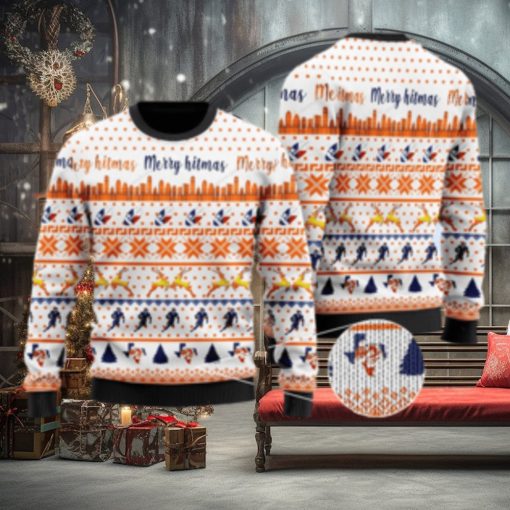 Merry Hitmas Ugly Sweater For Christmas