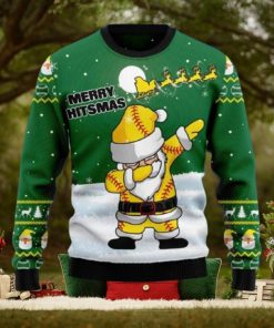 Merry Hitsmas Santa Ugly Christmas Sweater 1 Merry Hitsmas Santa Ugly Christmas Sweater