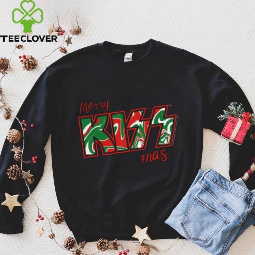 Merry Kiss Mas Christmas Kiss The Band Unisex Shirt