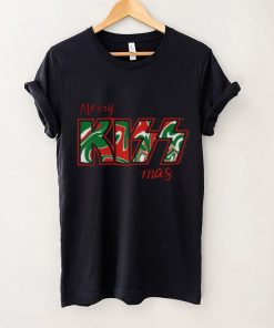Merry Kiss Mas Christmas Kiss The Band shirt