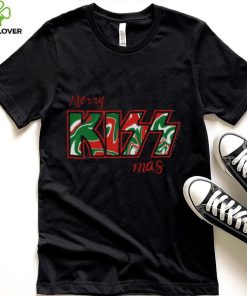 Merry Kiss Mas Christmas Kiss The Band shirt