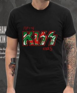 Merry Kiss Mas Christmas Kiss The Band shirt