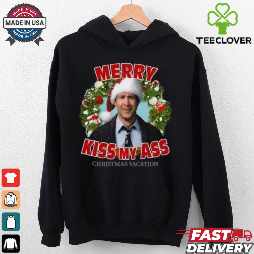 Merry Kiss My Ass National Lampoons XMAS Shirt Merry Kiss My Ass National Lampoons XMAS Shirt