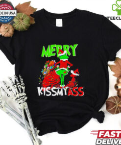 Merry Kissmyass Grinch Christmas vintage shirt