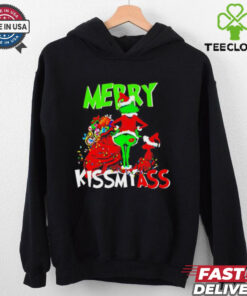 Merry Kissmyass Grinch Christmas vintage shirt
