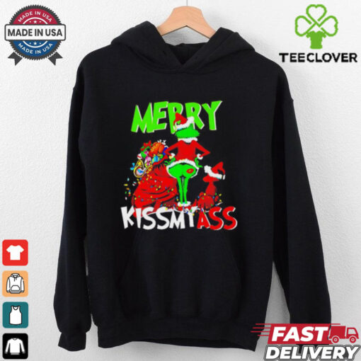 Merry Kissmyass Grinch Christmas vintage shirt