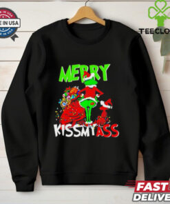 Merry Kissmyass Grinch Christmas vintage shirt