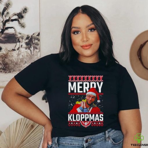 Merry Kloppmas Jurgen Klopp Lfc Christmas Shirt