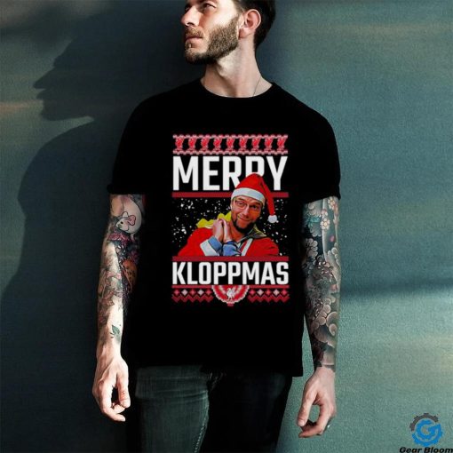 Merry Kloppmas Jurgen Klopp Lfc Christmas Shirt