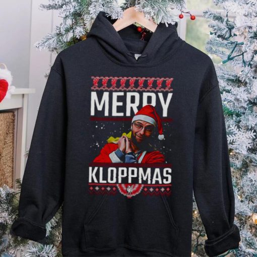 Merry Kloppmas Jurgen Klopp Lfc Christmas hoodie, sweater, longsleeve, shirt v-neck, t-shirt