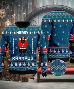 Merry Krampus Ugly Christmas Sweater Impressive Gift For Men And Women
