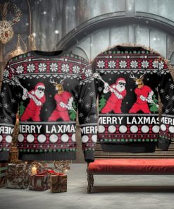 Merry LaXmas for Christmas Santa Cute Ugly Christmas Sweater