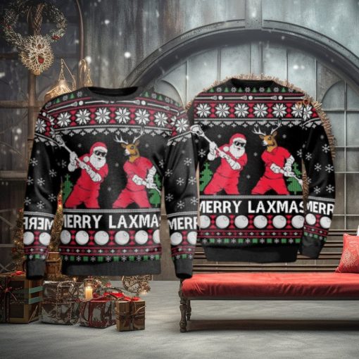 Merry LaXmas for Christmas Santa Cute Ugly Christmas Sweater