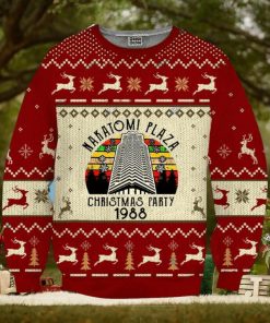 Merry Legiftstore Nakatomi Knitted 3D Sweater For Christmas