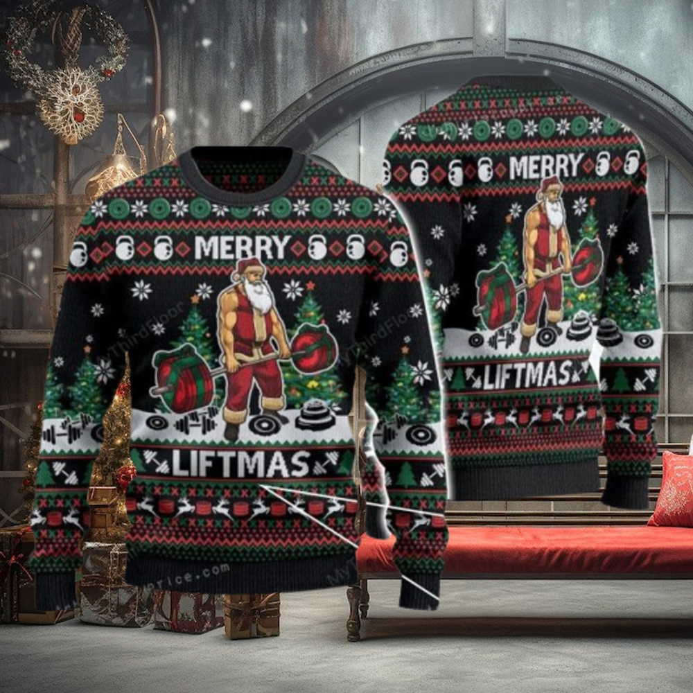 Merry Liftmas Ugly Sweater Merry Liftmas Ugly Sweater