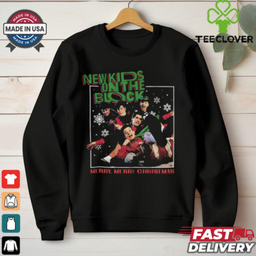 Merry Merry Christmas   New Kids On The Block T Shirt