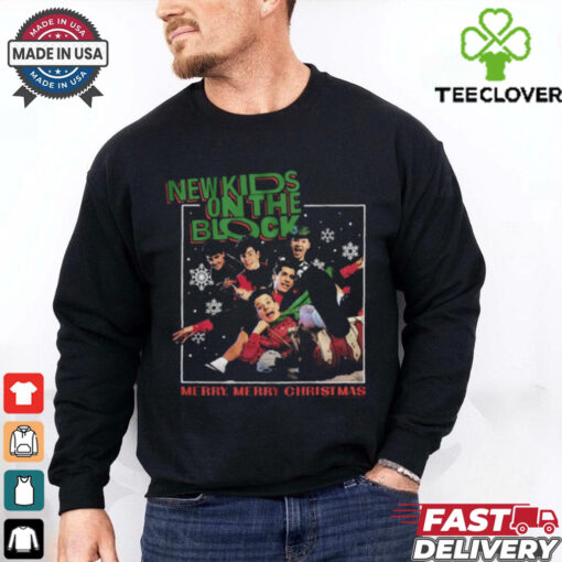 Merry Merry Christmas   New Kids On The Block T Shirt