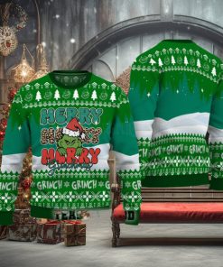 Merry Merry Merry Grinchmas Christmas Ugly Sweater