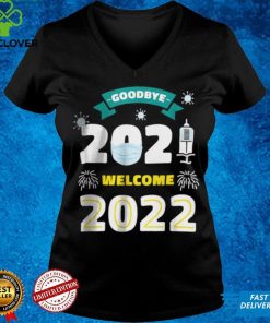 Merry New Years Pyjama Goodbye 2021 Welcome 2022 Shirt