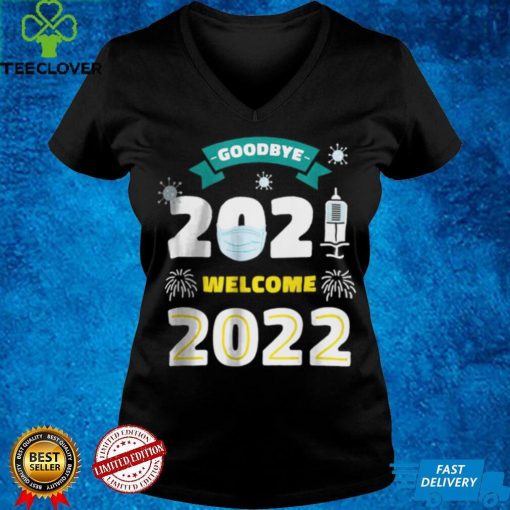 Merry New Years Pyjama Goodbye 2021 Welcome 2022 Shirt