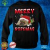 Merry Nopemas Beagle Nope Lazy Funny Pajamas Christmas T Shirt