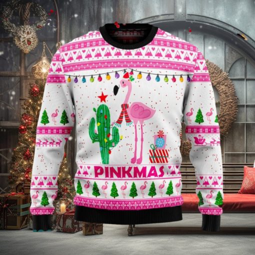Merry Pinkmas Ugly Christmas Sweater New For Men And Women Gift Holidays Christmas