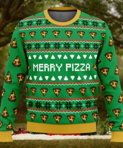 Merry Pizza Ugly Christmas Sweater