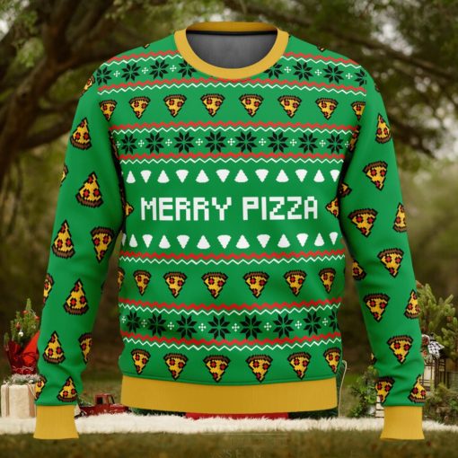 Merry Pizza Ugly Christmas Sweater