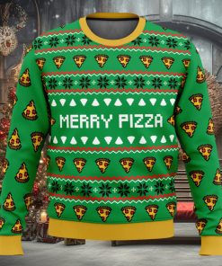 Merry Pizza Ugly Christmas Sweater
