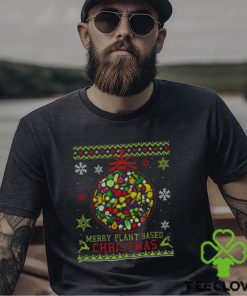 Merry Plant Based Christmas Vegan hoodie, sweater, longsleeve, shirt v-neck, t-shirt