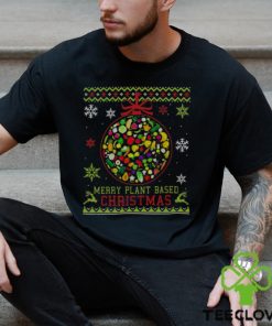 Merry Plant Based Christmas Vegan hoodie, sweater, longsleeve, shirt v-neck, t-shirt