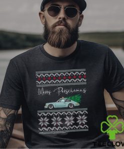 Merry Porschemas – Sleek Coupe Meets Festive Cheer Shirt 2 Merry Porschemas – Sleek Coupe Meets Festive Cheer Shirt