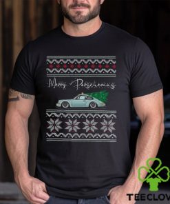 Merry Porschemas – Sleek Coupe Meets Festive Cheer Shirt 3 Merry Porschemas – Sleek Coupe Meets Festive Cheer Shirt