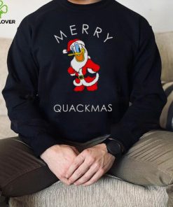 Merry Quackmas Duck Donald Santa hoodie, sweater, longsleeve, shirt v-neck, t-shirt