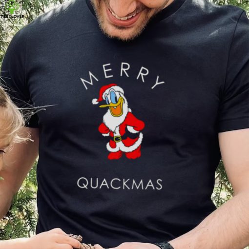 Merry Quackmas Duck Donald Santa hoodie, sweater, longsleeve, shirt v-neck, t-shirt