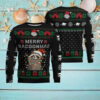 Reindeer Ugly Christmas Sweater Buffalo Bills